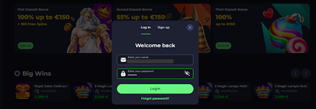 CapoSpin Casino registration